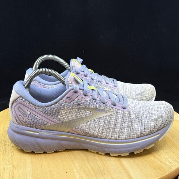 Brooks Womens Ghost 14 1203561B566 Purple Running Shoes Sneakers Size 8 B - Picture 5 of 10